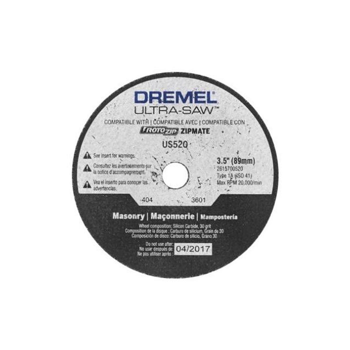 Dremel 3-1/2 In. Ultra Saw Masonry Cutting Wheel Dremel 3-1/2 In. Ultra Saw Masonry Cutting Wheel
