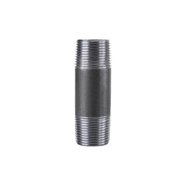 STZ 3/4 In. x 3 In. Steel Black Iron Nipple