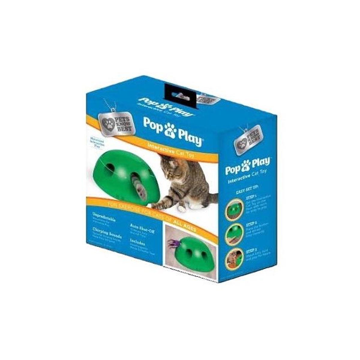 Pop N' Play Peek-A-Boo Cat Toy