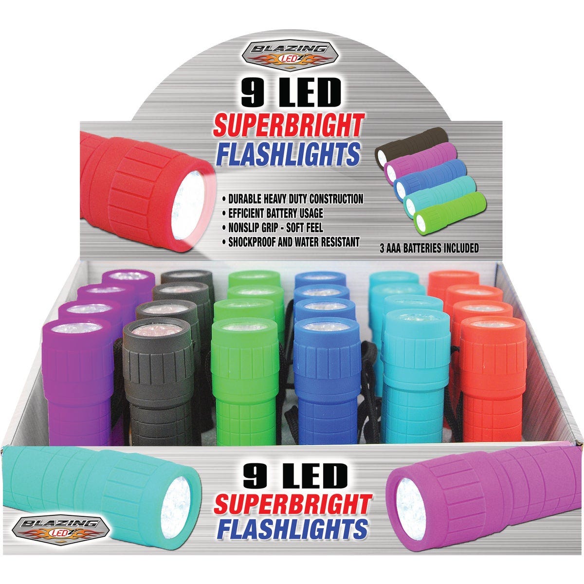 Blazing LEDz Superbright Battery LED Flashlight Blazing LEDz Superbright Battery LED Flashlight