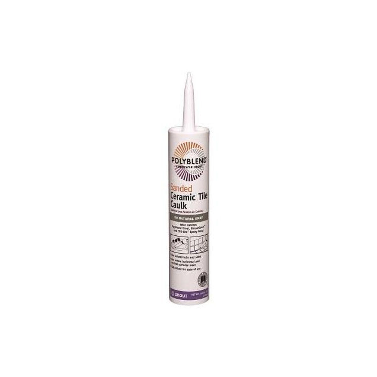 Custom Building Products PolyBlend 10.5 Oz. Brown Velvet Sanded Ceramic Tile Caulk Custom Building Products PolyBlend 10.5 Oz. Brown Velvet Sanded Ceramic Tile Caulk