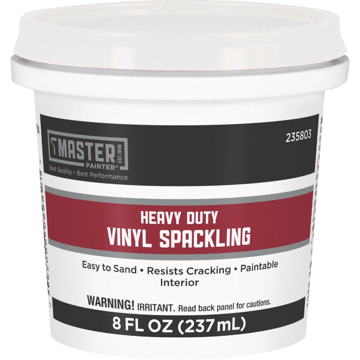 Master Painter 1/2 Pt. Vinyl Spackling Paste