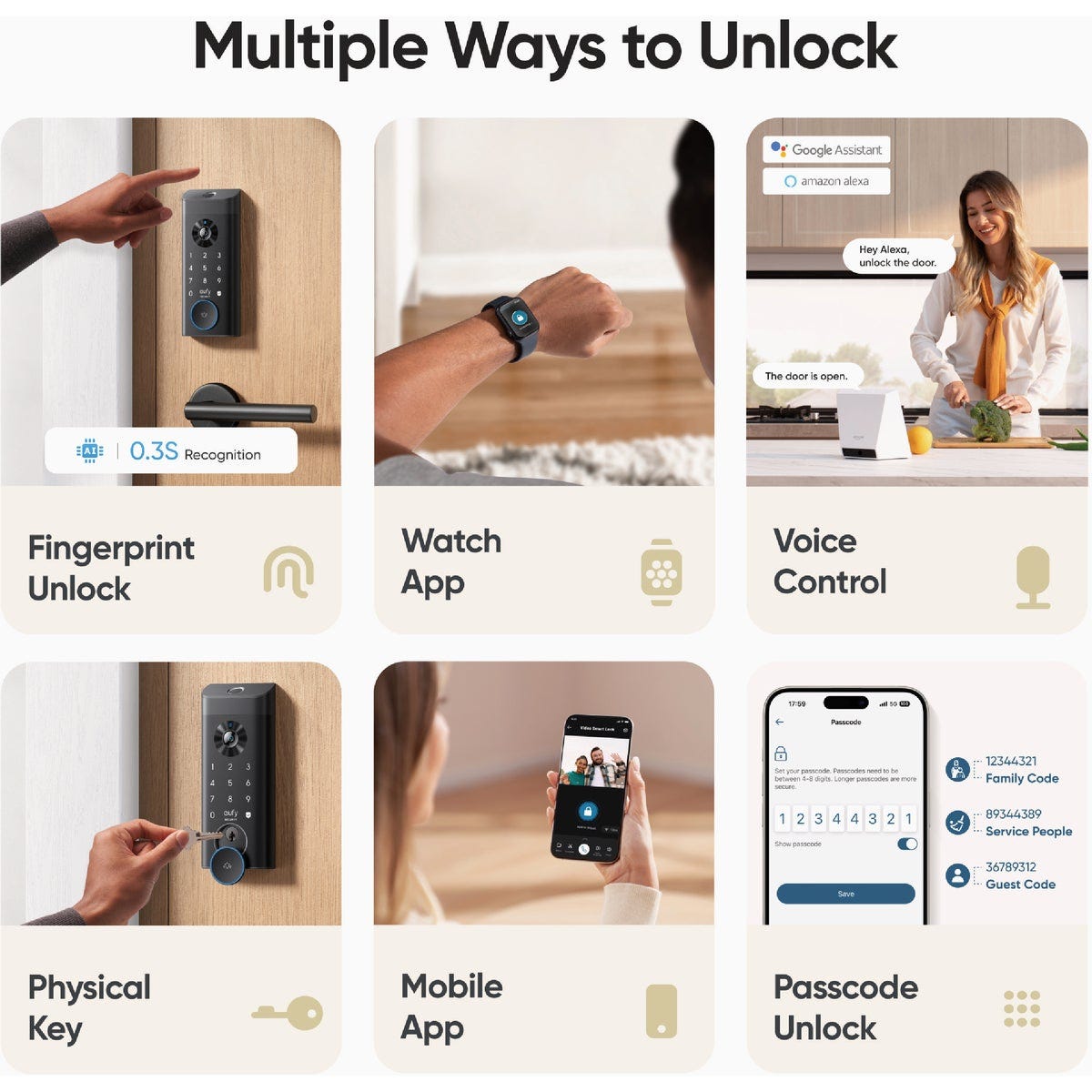 eufy Smart Lock E330 3-In-1 Video Smart Lock - photo 3
