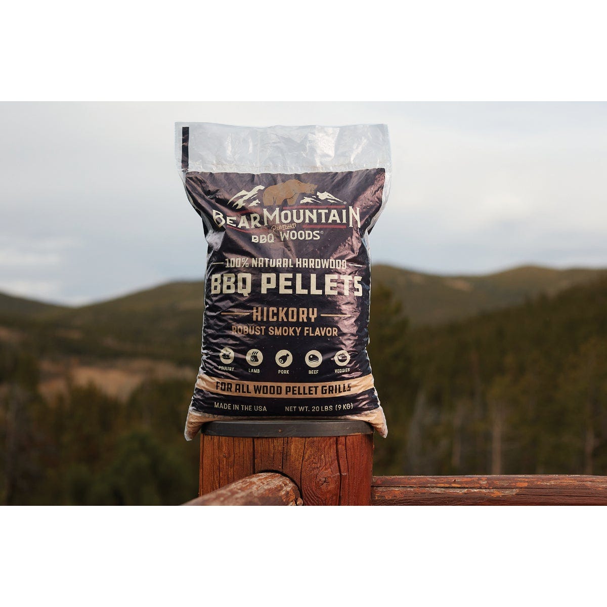 Bear Mountain BBQ Premium Woods 20 Lb. Hickory Wood Pellet - photo 2