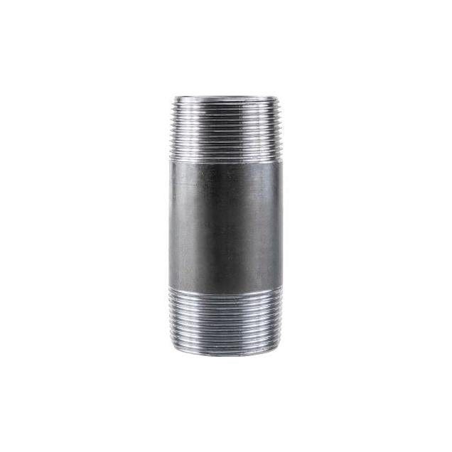 STZ 1-1/2 In. x 4 In. Steel Black Iron Nipple