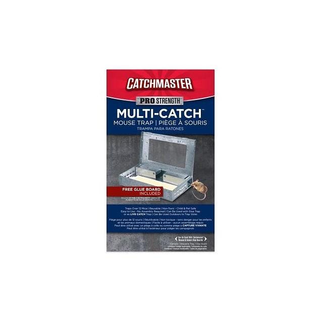 Catchmaster Device Catchmaster Pro Series Multi-Catch Mouse Trap for Glue or Catch-N ...