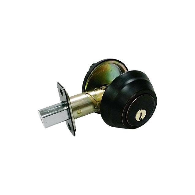 TruGuard Aged Bronze Wavelet Single Cylinder Deadbolt