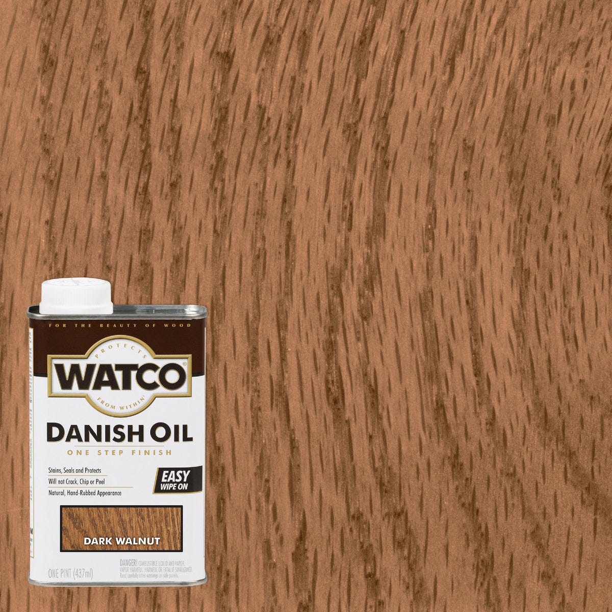 Watco Danish 1 Pt. Dark Walnut Oil Finish- Watco Danish 1 Pt. Dark Walnut Oil Finish-