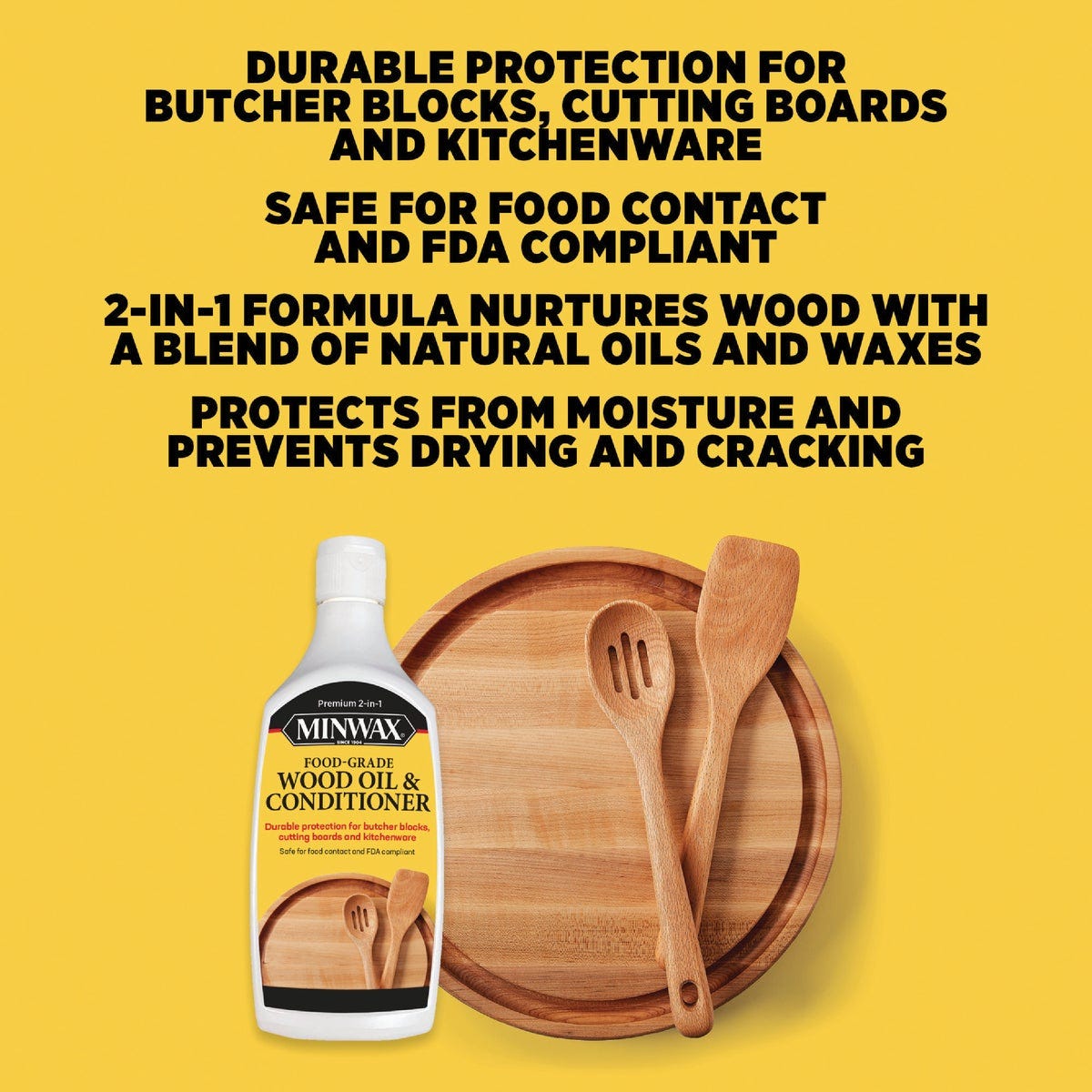 Minwax 12 Oz. Food Grade Oil & Wood Conditioner - photo 2 Minwax 12 Oz. Food Grade Oil & Wood Conditioner - photo 2