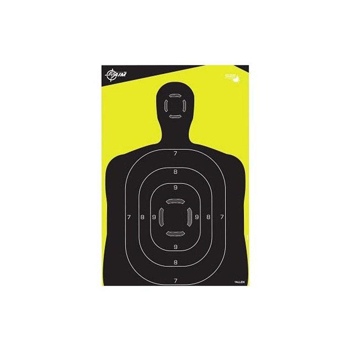 EZ Aim 12 In. x 18 In. Silhouette Shooting Target (5-Pack)