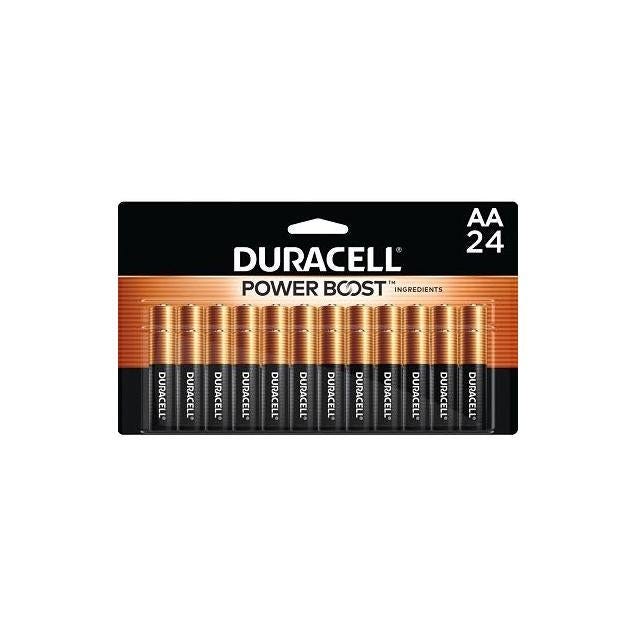 Duracell 24-Pack AA Coppertop Batteries