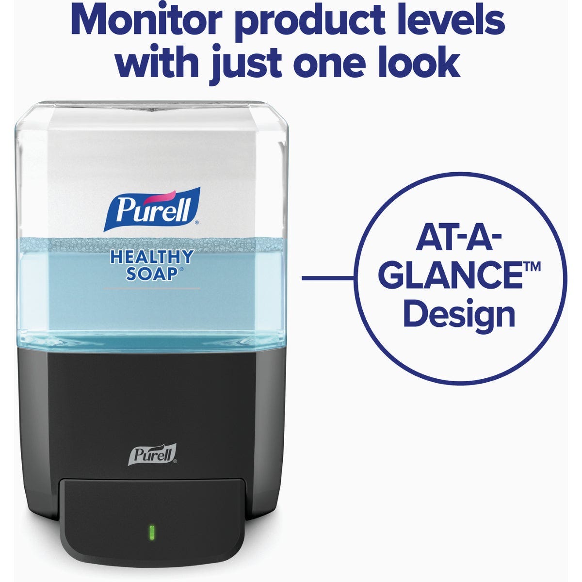 PURELL ES4 1200mL Manual Wall-Mounted Hand Soap Dispenser, Graphite - photo 4
