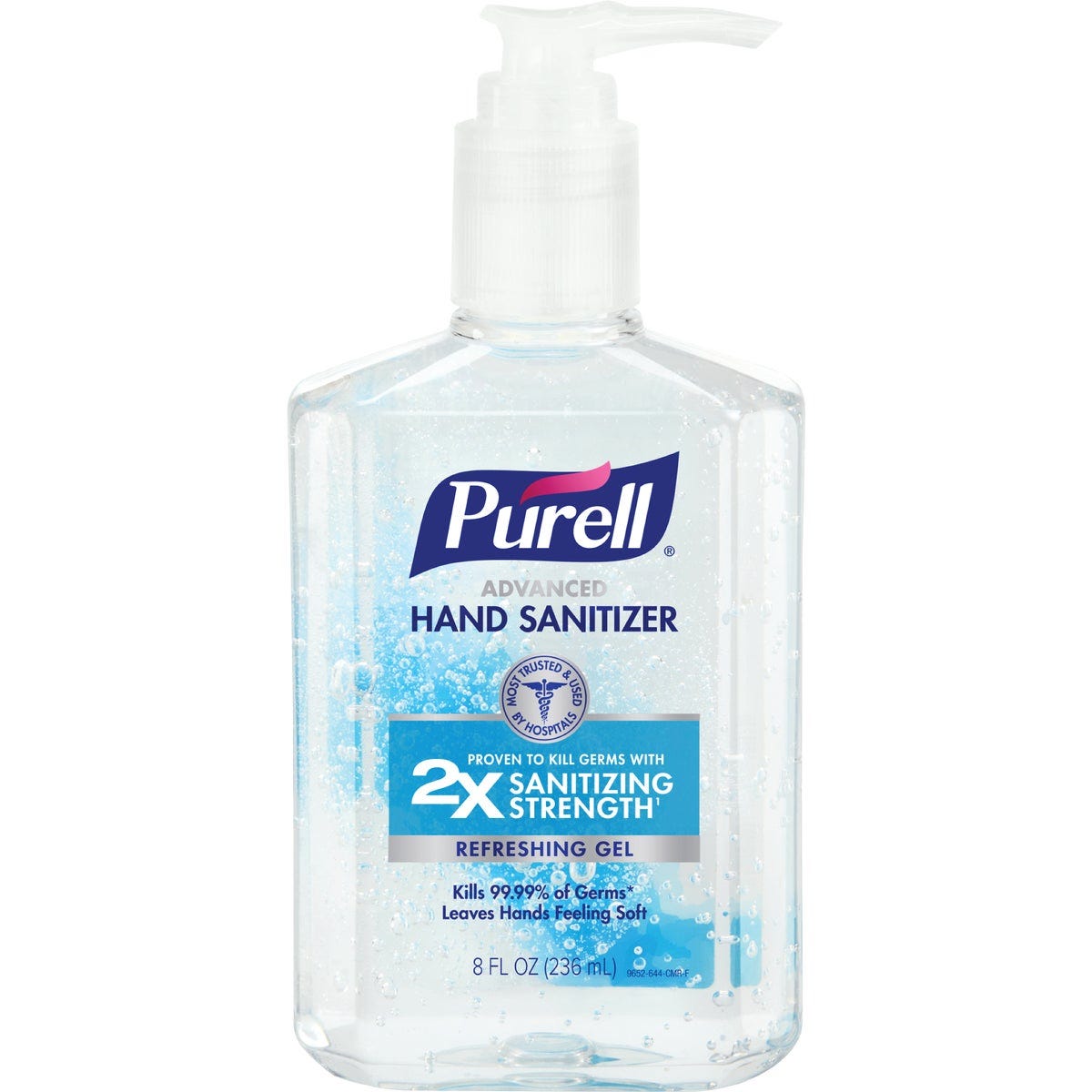 Purell 8 Oz. Advanced Refreshing Gel Hand Sanitizer Pump Bottle Purell 8 Oz. Advanced Refreshing Gel Hand Sanitizer Pump Bottle