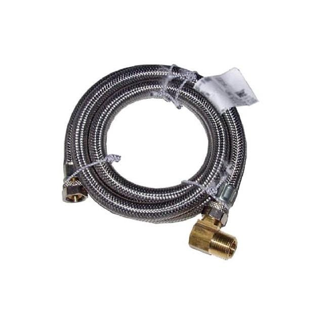 Homewerks Worldwide 3/8 In. x 3/8 In. x 60 In. Universal Stainless Steel Dishwasher Connector Homewerks Worldwide 3/8 In. x 3/8 In. x 60 In. Universal Stainless Steel Dishwasher Connector