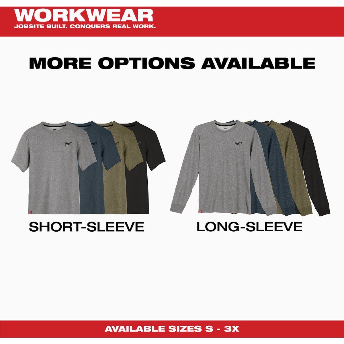 Milwaukee FREEFLEX Men's Medium Green Short Sleeve Hybrid T-Shirt - photo 7