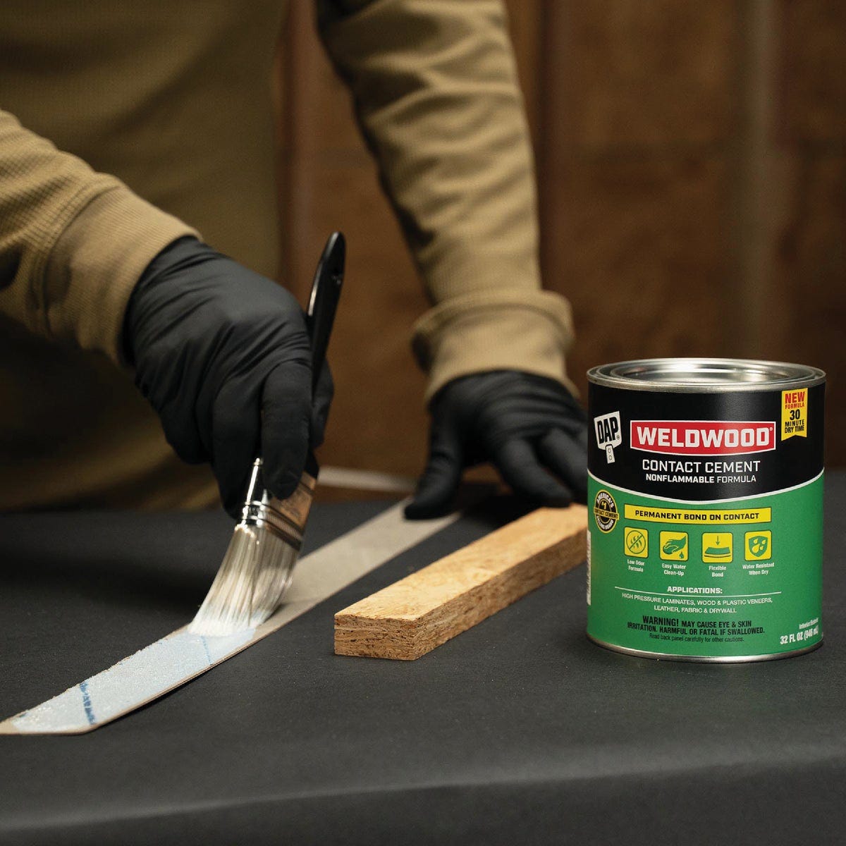 DAP Weldwood Qt. Nonflammable Contact Cement - photo 6