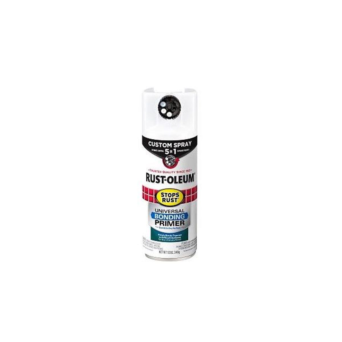 Rust-Oleum 12 Oz. Flat White Stops Rust Custom Spray 5-in-1 Universal Bonding Primer Aerosol - photo 4 Rust-Oleum 12 Oz. Flat White Stops Rust Custom Spray 5-in-1 Universal Bonding Primer Aerosol - photo 4
