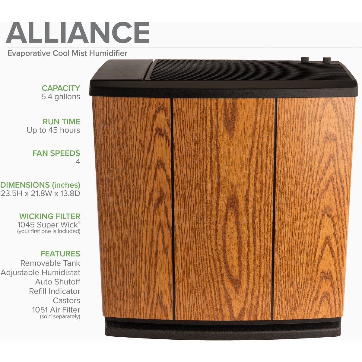 AirCare Alliance 5 Gal. Capacity 3700 Sq. Ft. Console Whole House Humidifier - photo 4 AirCare Alliance 5 Gal. Capacity 3700 Sq. Ft. Console Whole House Humidifier - photo 4