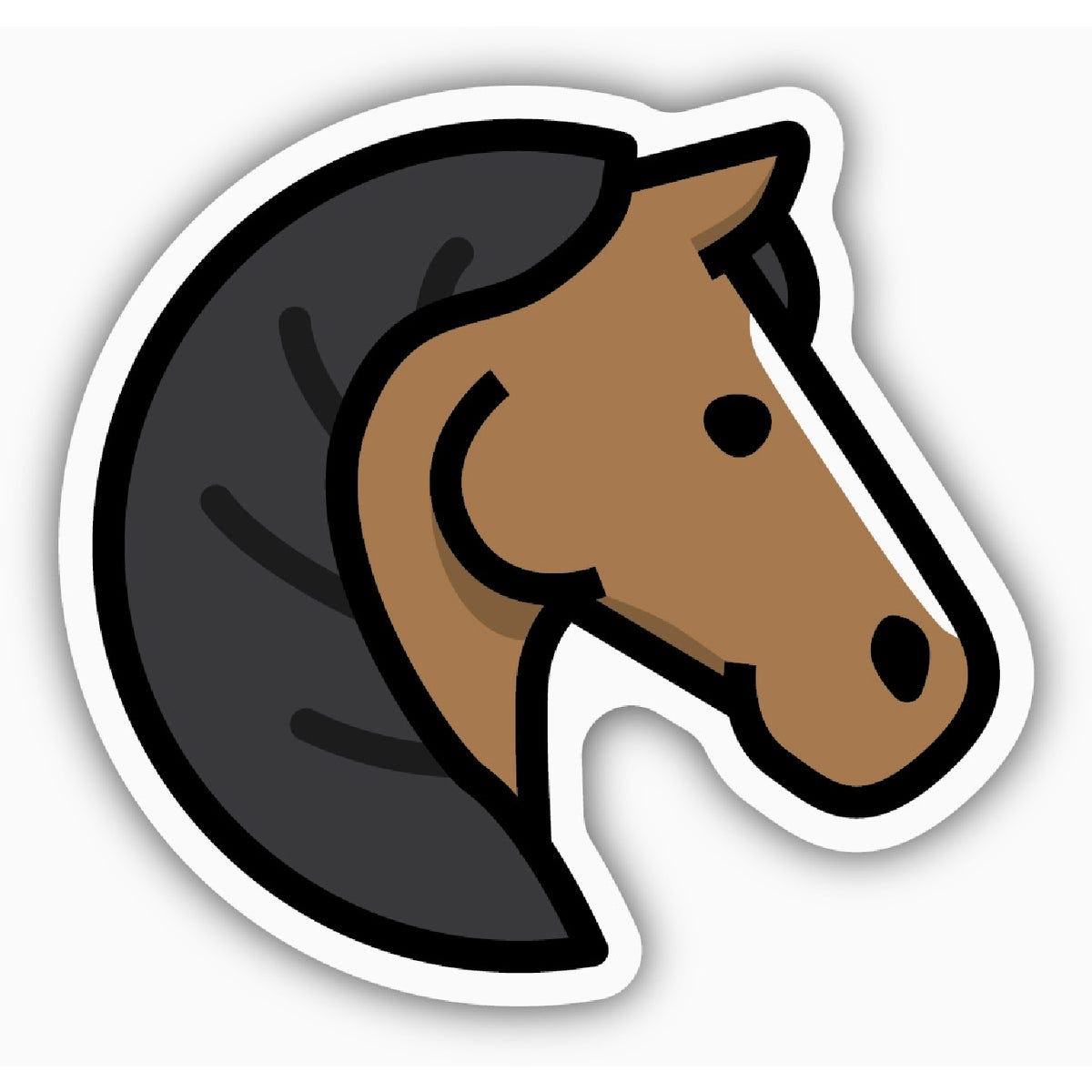 Stickers Northwest Horse Head Large Sticker