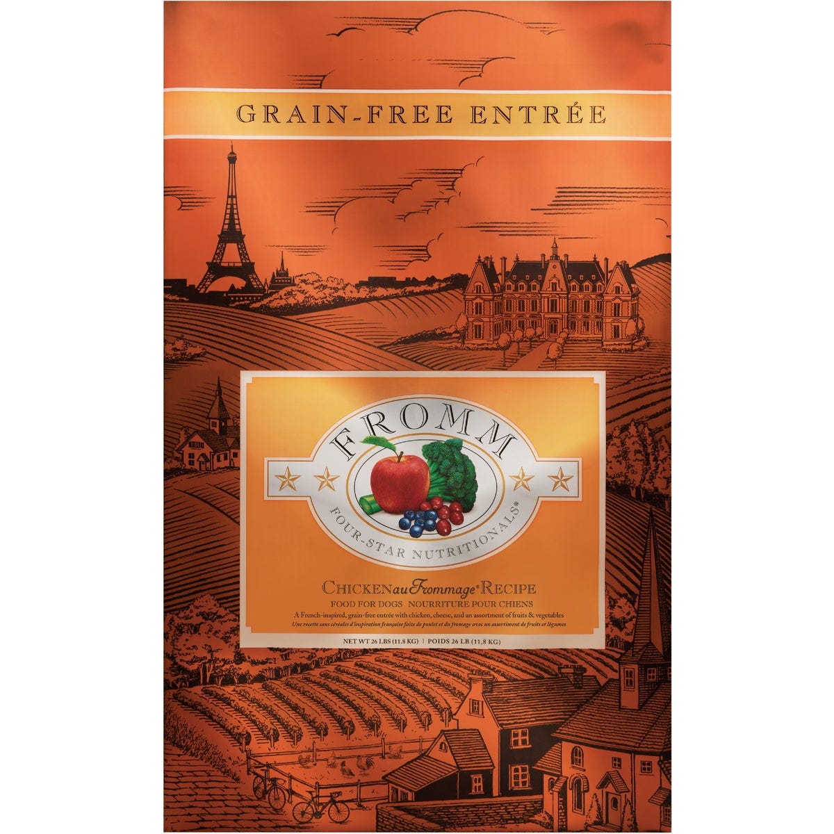 Fromm Four-Star Nutritionals Chicken au Frommage Recipe Dry Dog Food, 26 Lb. - photo 2 Fromm Four-Star Nutritionals Chicken au Frommage Recipe Dry Dog Food, 26 Lb. - photo 2