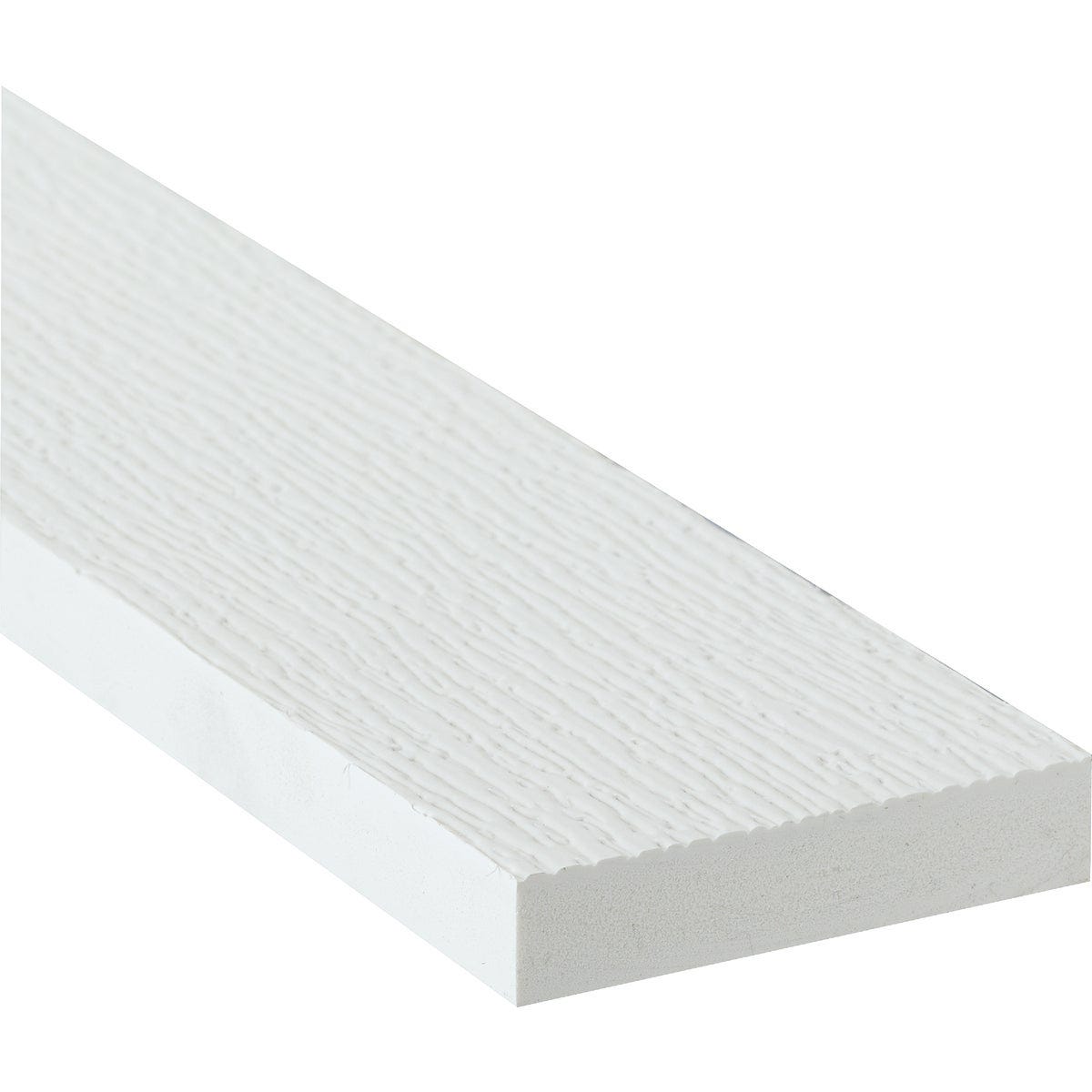 1 In. x 4 In. x 18 Ft. White PVC Trim Board 1 In. x 4 In. x 18 Ft. White PVC Trim Board