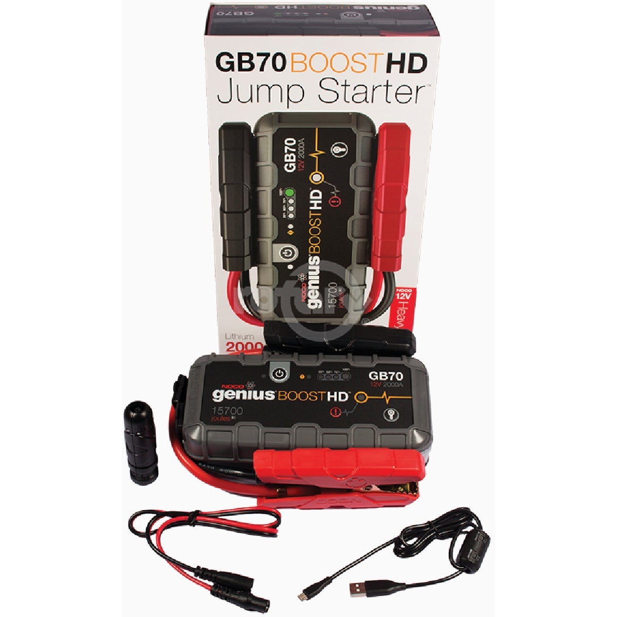 NOCO Boost HD 2000A 12V UltraSafe Lithium Jump Start System | Do