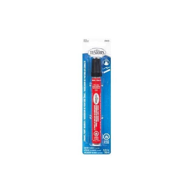 Testors 1/3 Oz. Enamel Craft Paint Marker, Red Gloss