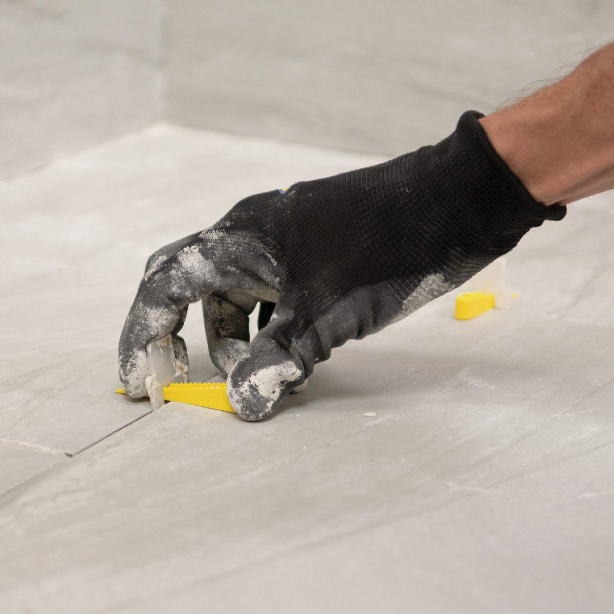 QEP LASH Yellow Wedges, Part B of Two-Part Tile Leveling System (100-Pack) - photo 4 QEP LASH Yellow Wedges, Part B of Two-Part Tile Leveling System (100-Pack) - photo 4
