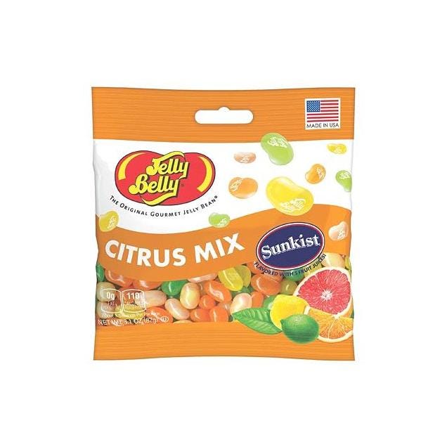 Jelly Belly 3.5 Oz. Sunkist Mix Gourmet Jelly Beans Grab & Go Bag