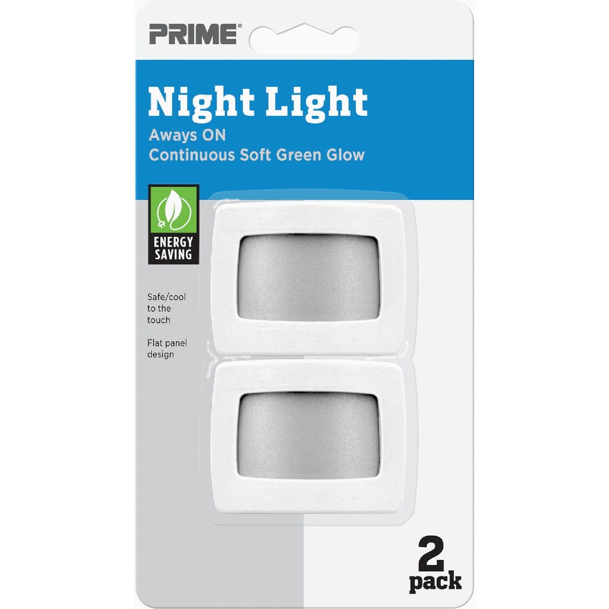 Prime Flat Panel Electroluminescent Night Lights (2-Pack)