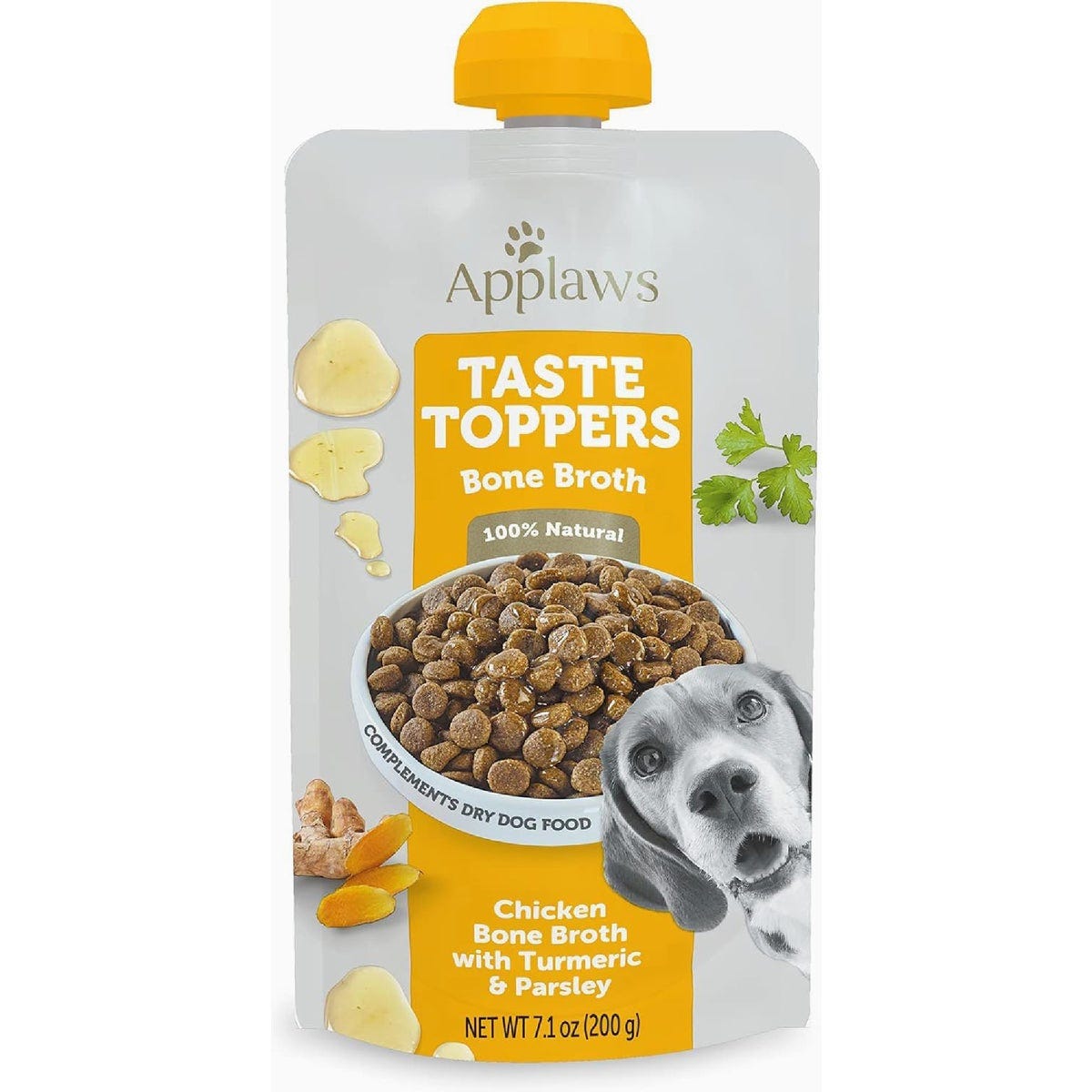 Applaws Taste Chicken Broth Wet Dog Food Topper Dog Treat, 7.1 Oz.