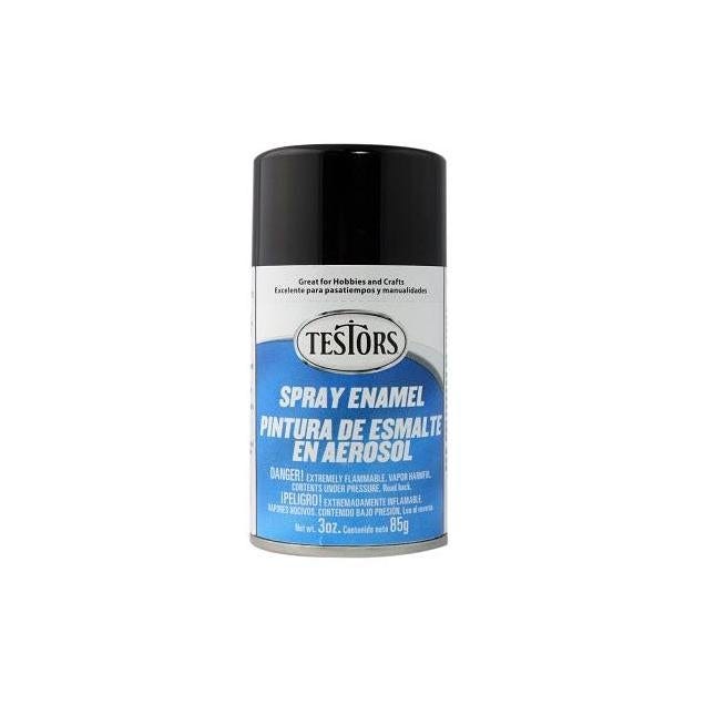 Testors 3 Oz. Craft Spray Paint, Black Gloss