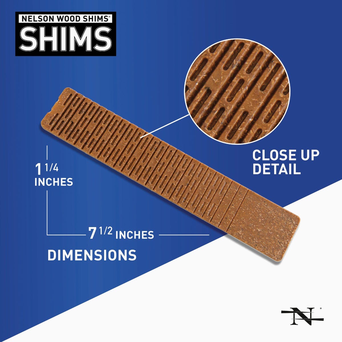 Nelson Wood Shims 8 In. L Wood Fiber Composite Shims (32-Count) - photo 6 Nelson Wood Shims 8 In. L Wood Fiber Composite Shims (32-Count) - photo 6