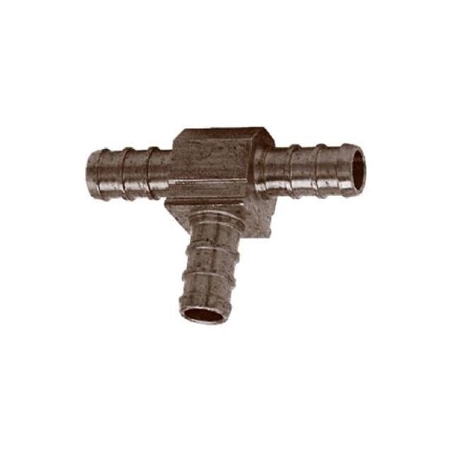 Sharkbite 3/4 In. 25-Pack Lead-Free Brass Barb PEX Insert Pipe Tee Sharkbite 3/4 In. 25-Pack Lead-Free Brass Barb PEX Insert Pipe Tee
