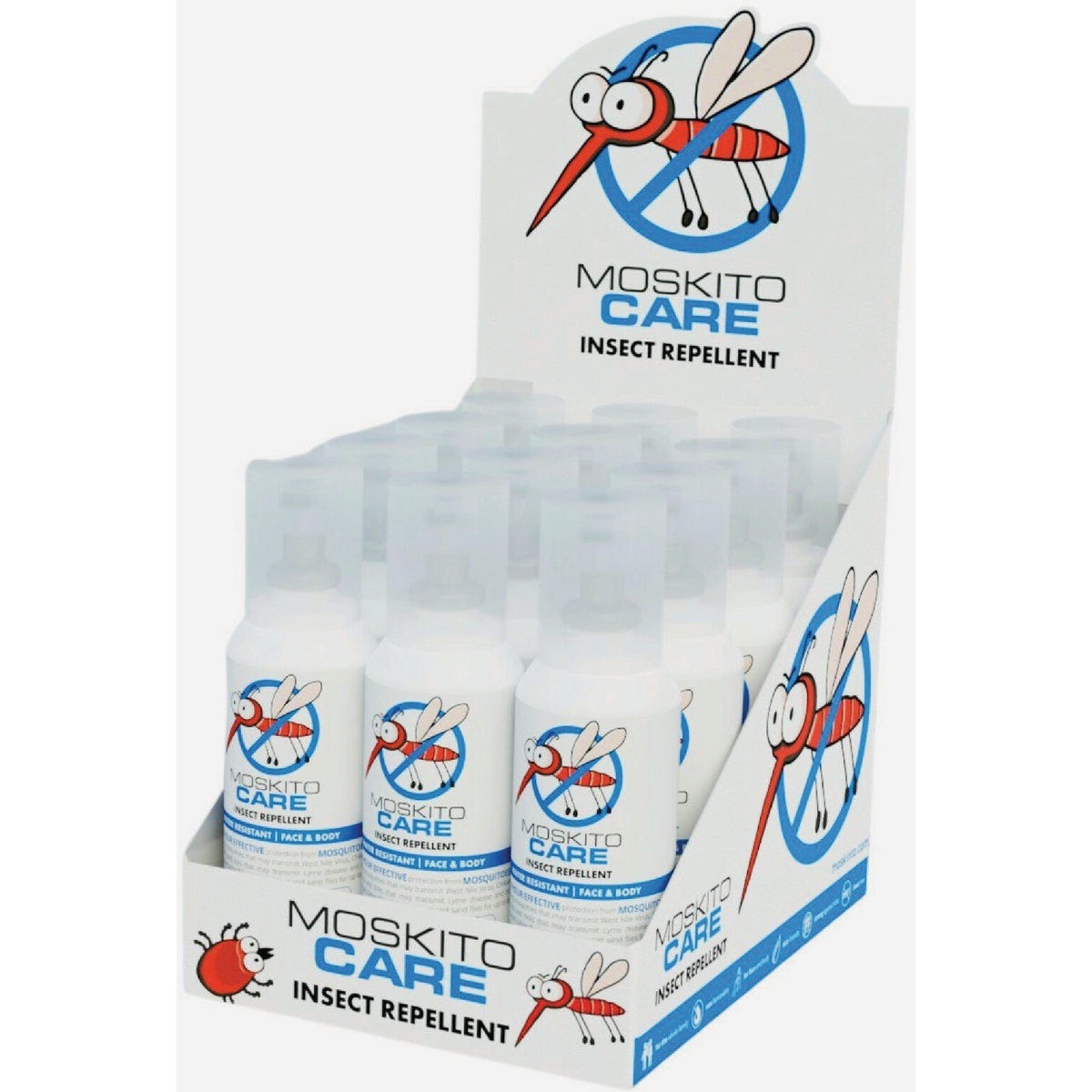 Moskito Care 3.4 Oz. Moisturizing Insect Repellent Display (12-Piece) - photo 3 Moskito Care 3.4 Oz. Moisturizing Insect Repellent Display (12-Piece) - photo 3