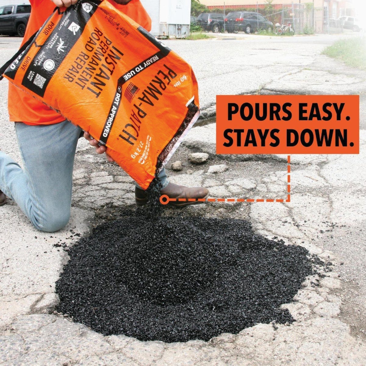 Perma-Patch 60 Lb. All Season Pavement Repair Patch - photo 2 Perma-Patch 60 Lb. All Season Pavement Repair Patch - photo 2