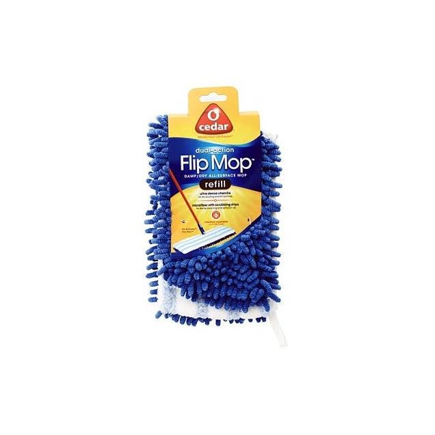 O-Cedar Hardwood Floor 'N More Dual-Action Flip Mop Refill