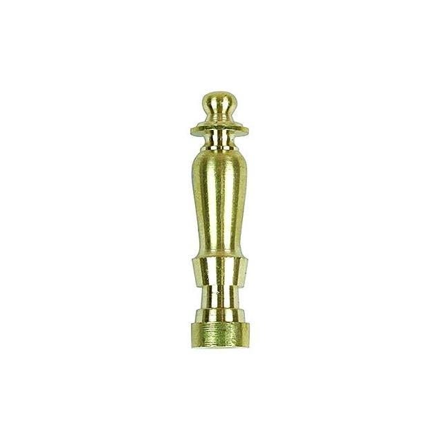 Jandorf 2 In. Solid Brass Spindle Lamp Finial