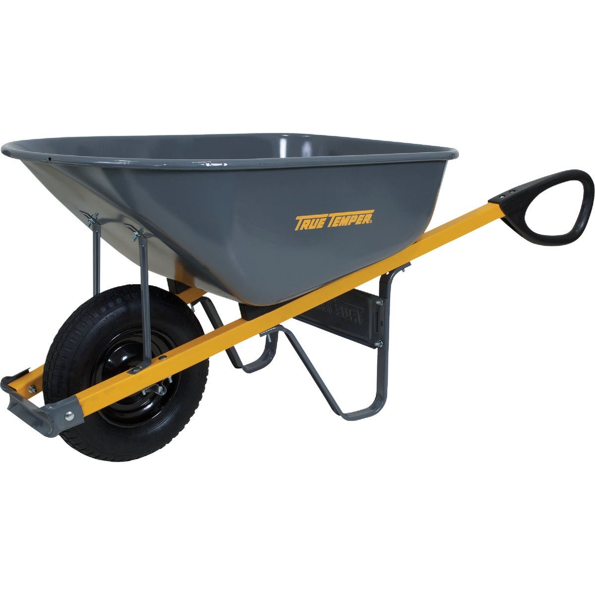 True Temper 6 Cu. Ft. Total Control Steel Wheelbarrow - photo 2 True Temper 6 Cu. Ft. Total Control Steel Wheelbarrow - photo 2