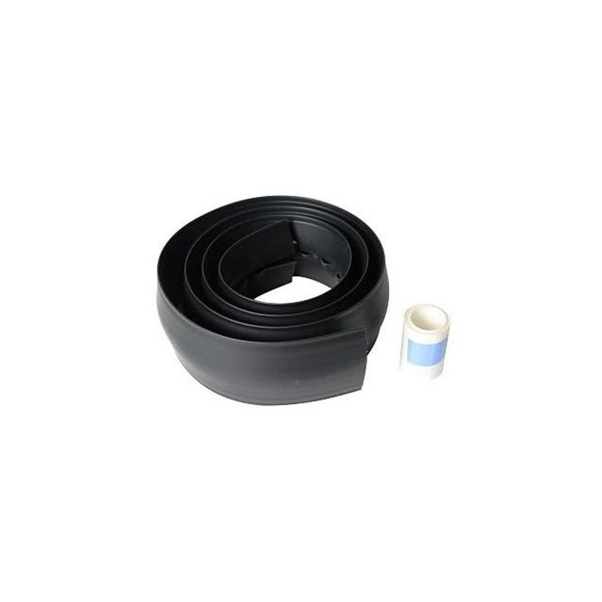 Wiremold 5 Ft. Black Non-Metallic Over-Floor Cord Protector