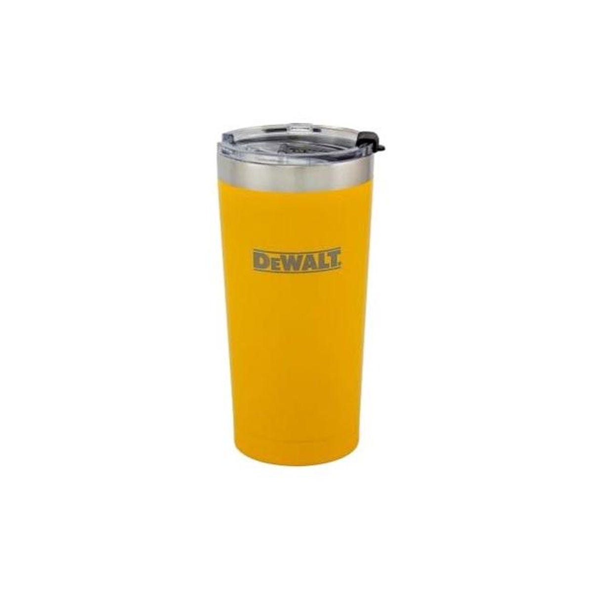 DeWalt 20 Oz. Insulated Yellow Stainless Steel Logo Travel Tumbler DeWalt 20 Oz. Insulated Yellow Stainless Steel Logo Travel Tumbler
