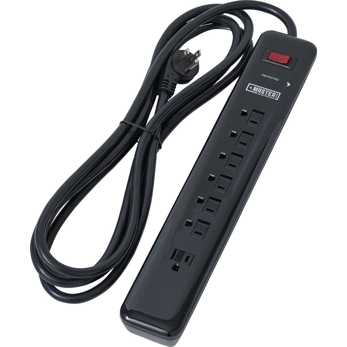 Do it Best 7-Outlet 1060J Black Surge Protector with 10 Ft. Cord - photo 2 Do it Best 7-Outlet 1060J Black Surge Protector with 10 Ft. Cord - photo 2