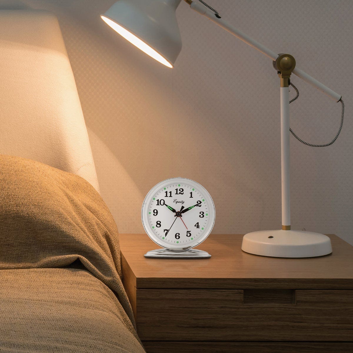 La Crosse Technology Equity Keywound Loud Bell Alarm Clock - photo 3