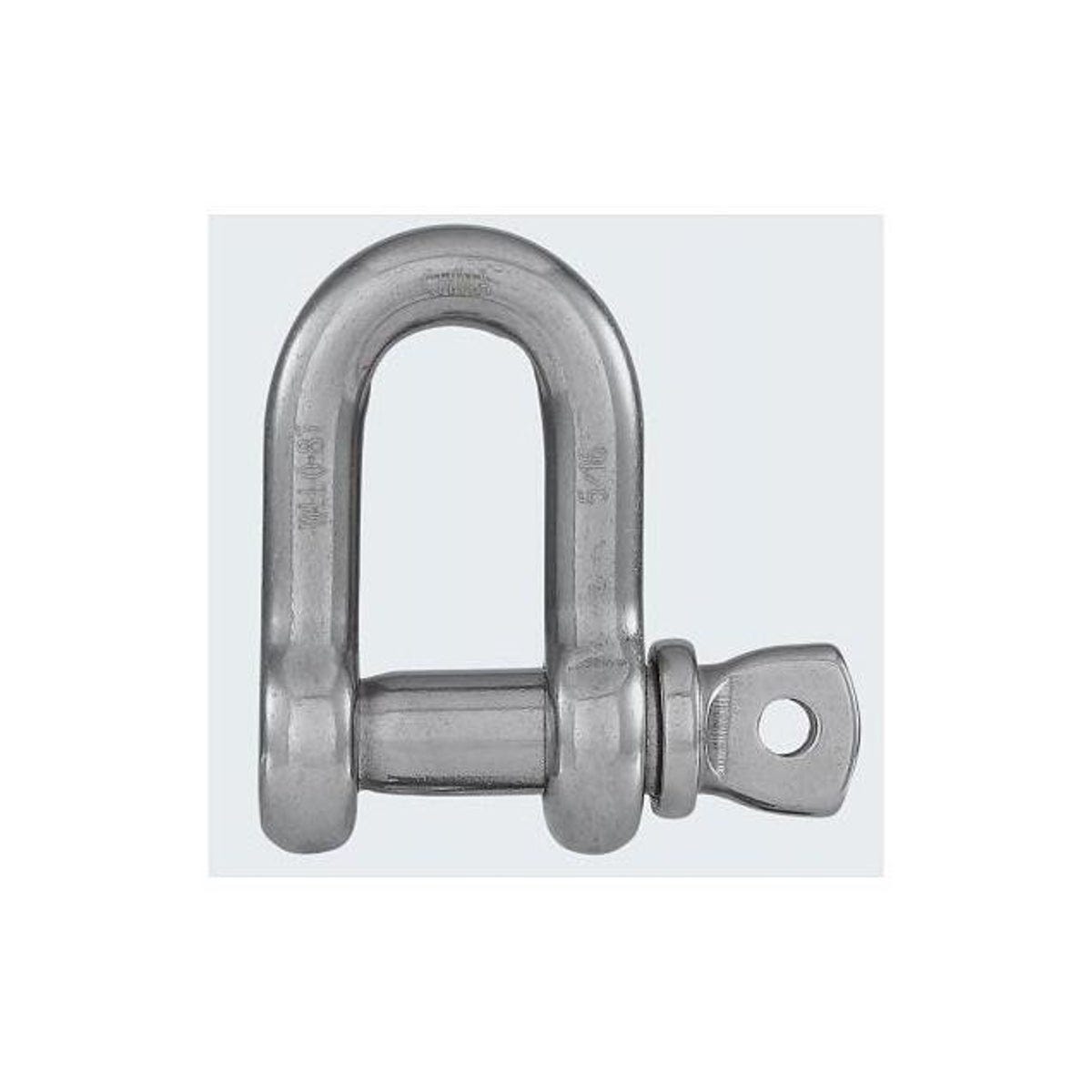 National Hardware 1/4 In. Stainless Steel D Shackle National Hardware 1/4 In. Stainless Steel D Shackle