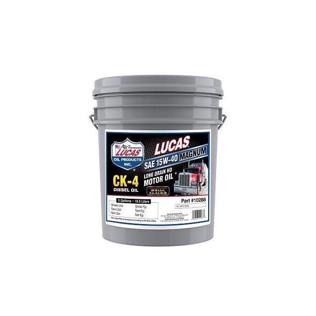 Lucas Oil 5-Gal. CK-4 Heavy-Duty Diesel Motor Oil Lucas Oil 5-Gal. CK-4 Heavy-Duty Diesel Motor Oil