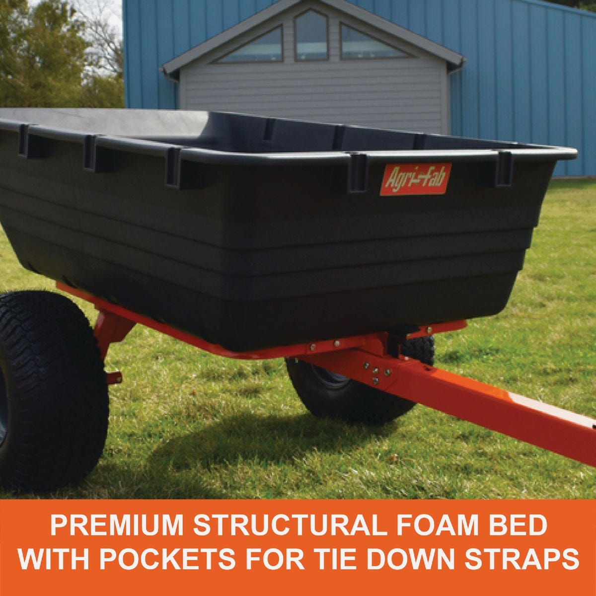 Agri-Fab 1000 Lb. ATV/UTV Poly Swivel Tow-Behind Dump Cart - photo 4 Agri-Fab 1000 Lb. ATV/UTV Poly Swivel Tow-Behind Dump Cart - photo 4