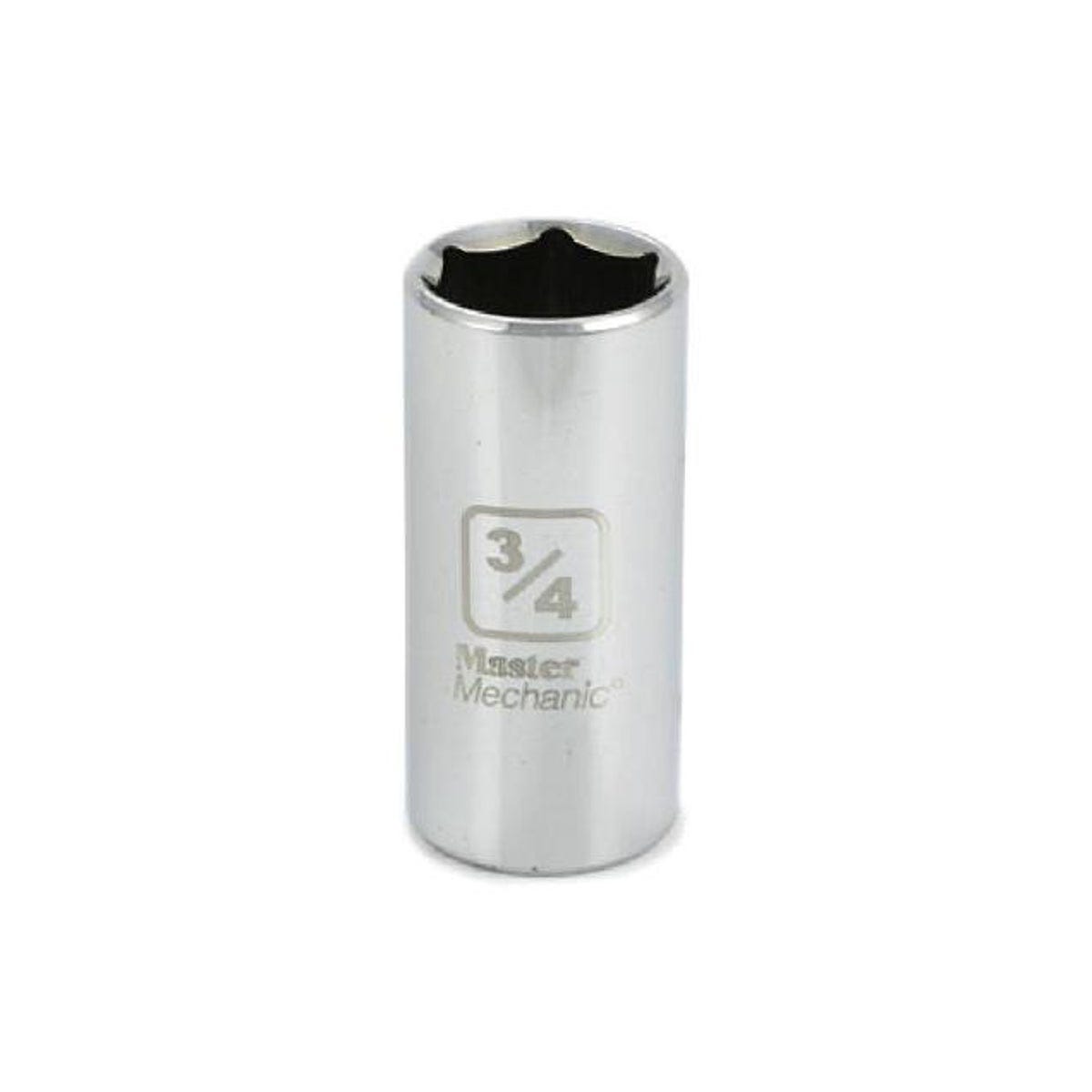 Master Mechanic 3/8 In. Drive 3/4 In. 6-Point Deep Socket