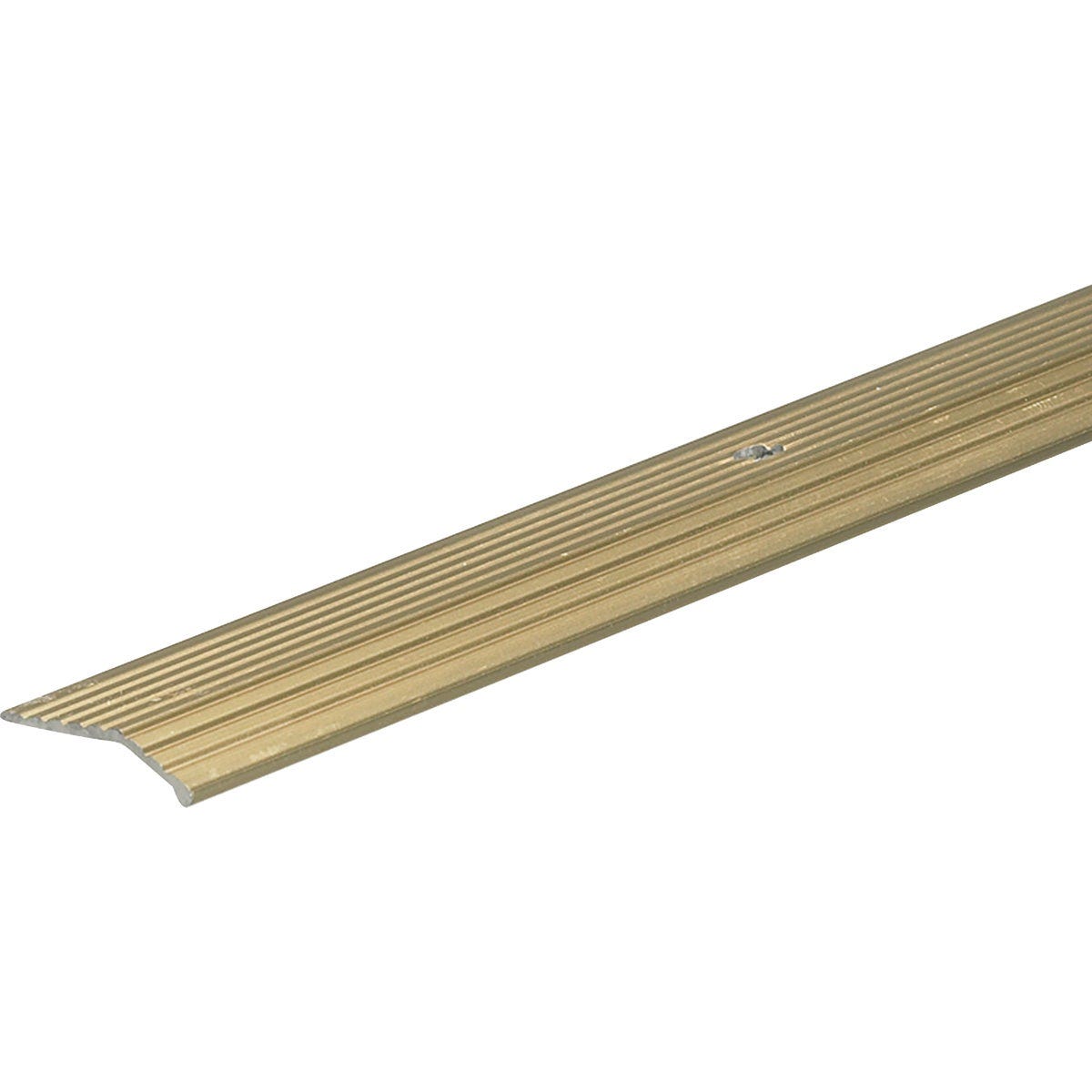 Do it Satin Gold Fluted 1 In. x 3 Ft. Aluminum Carpet Trim Bar Do it Satin Gold Fluted 1 In. x 3 Ft. Aluminum Carpet Trim Bar
