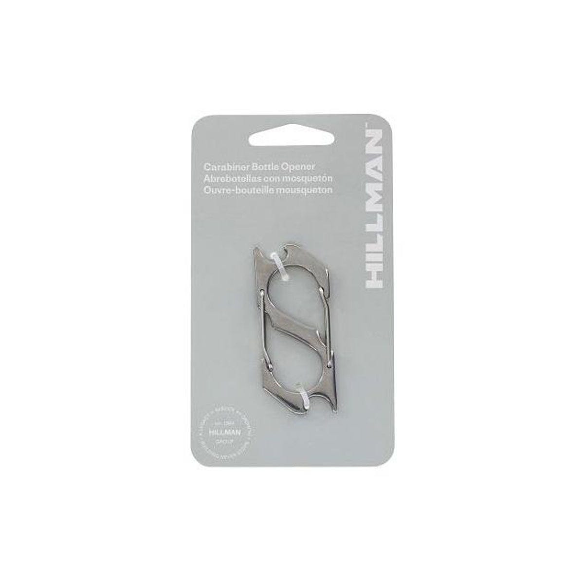 Hillman Key Chain Bottle Opener with 2 Carabiners - photo 2