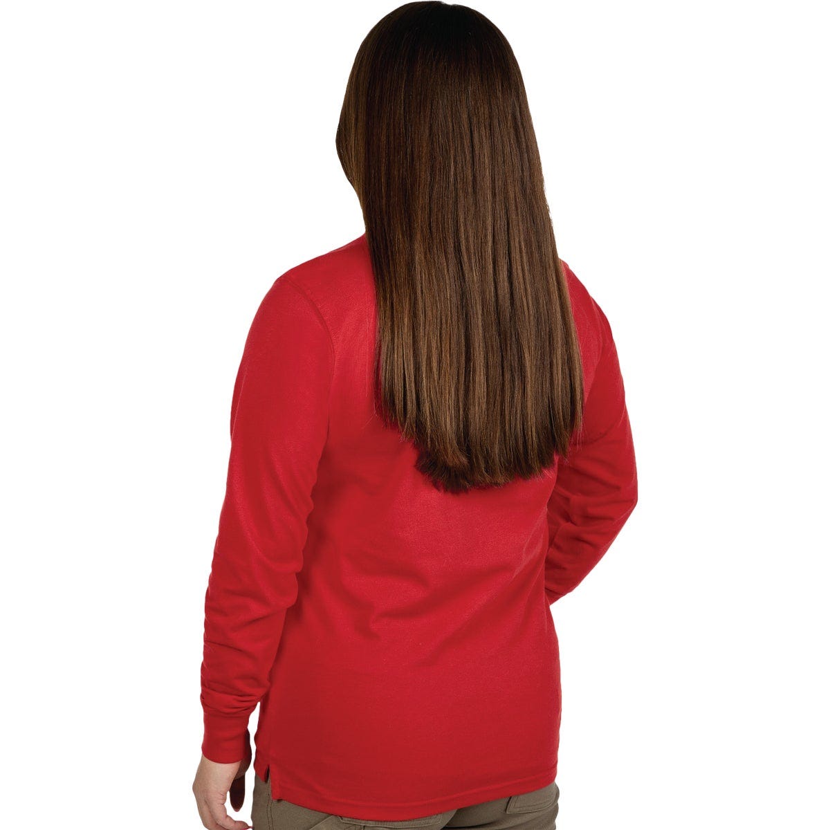 Milwaukee GRIDIRON Women's XL Red Long Sleeve Logo T-Shirt - photo 2
